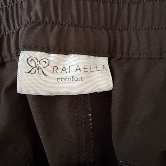 Rafaella Comfort Women's Black Pants XL Extra Large Elastic Waist Pull On - Picture 3 of 7